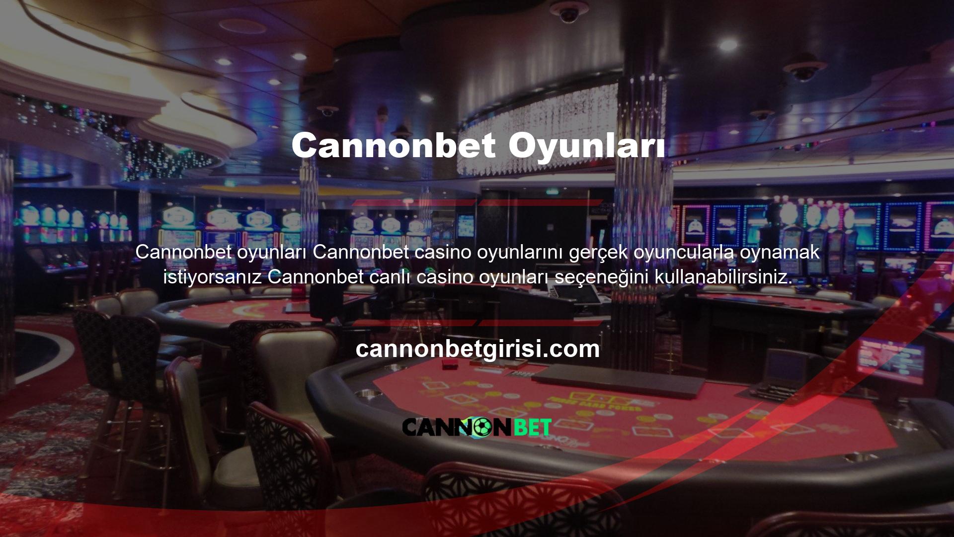 Kuruluşun resmi web sitesi üzerinden kayıt olduktan sonra girişte bulunan canlı casino bölümüne tıkladığınızda rulet, blackjack gibi çeşitli oyunları göreceksiniz